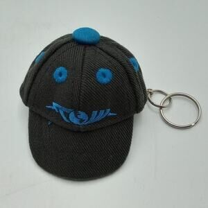 Vintage Top of the World Mini Baseball Cap Key Chain